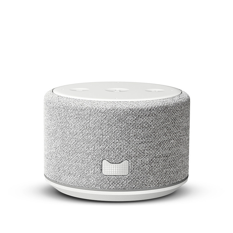 天猫精灵m1曲奇智能音箱语音助手ai网络蓝牙wifi音响白色1