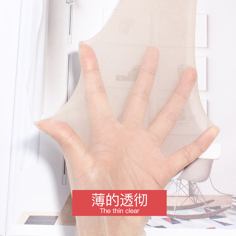 浪莎长筒丝袜女高筒袜夏季薄款中筒半截防滑半腿防勾丝大腿薄防款高清大图