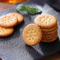 【6袋装】味滋源网红日式小圆饼100g/袋 日本海盐味小饼干糕点零食解馋奶盐