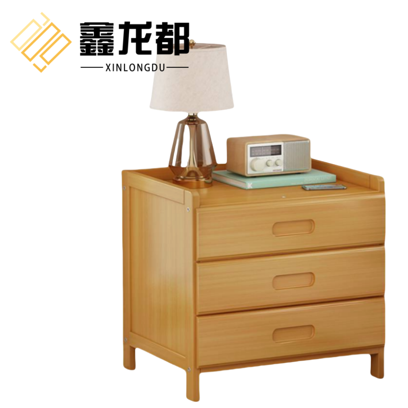 鑫龙都床头柜42cm个高清大图