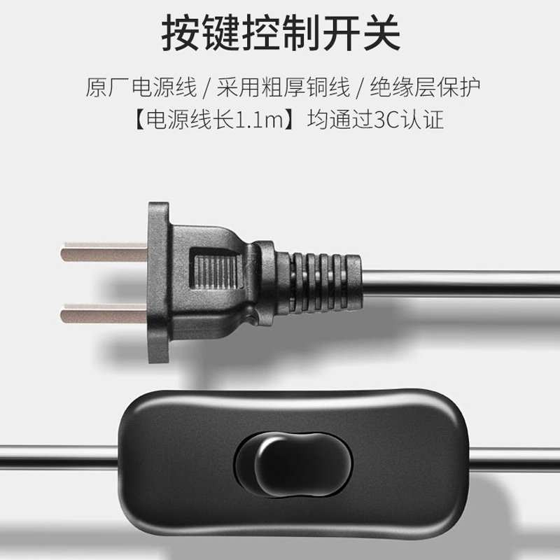 美的(Midea) LED灯泡台灯美式折叠台灯台灯学生宿舍台灯可换光源款5-9W自然光(3300-5000K)