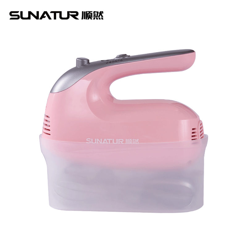 顺然(SUNATUR)不锈钢打蛋器电动300W大功率搅拌烘焙料理棒打发机 304不锈钢四棒SRZ-1055高清大图
