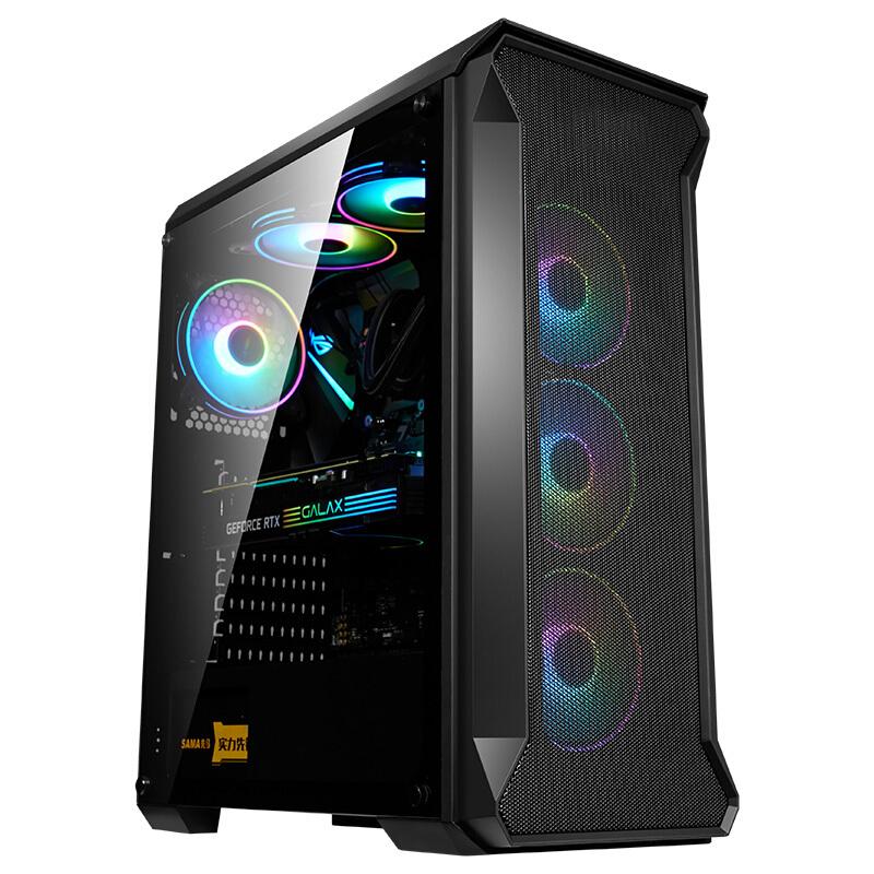 扬天 定制DIY组装机 含键鼠(I7-9700F/ZB365/16G/2T/256G SSD/RTX 2060 6G)