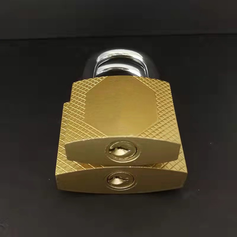 晨潞电子 CLU-S16 40mm 挂锁 1 个/个(计价单位:个) 黄铜色高清大图