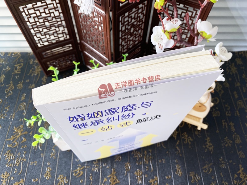 [正版]2023新 婚姻家庭与继承纠纷一站式解决 马友泉 沈诚 王善岭 民事纠纷常见法律问题 结婚抚养赡养离婚继承精选高清大图