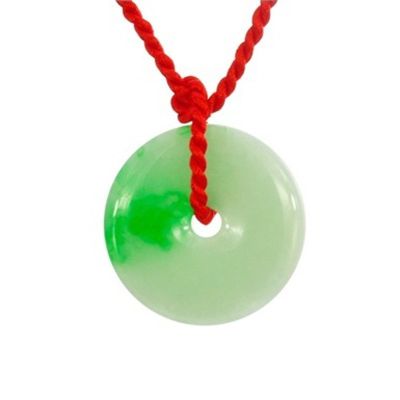 梦克拉 Mkela 翡翠吊坠 平安扣 男女款 吊坠 翡翠 冰糯种 其他国内证书