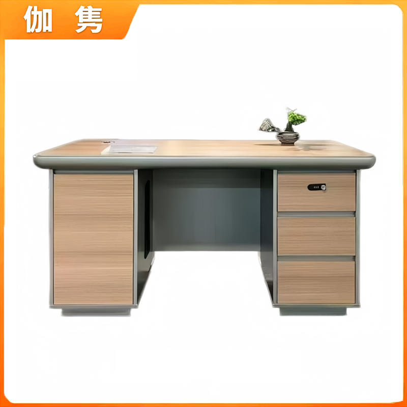 伽隽 办公桌单人 160*80*75cm 张高清大图