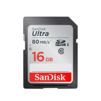 【免邮】闪迪(SANDISK)16G SD卡(CLASS10)SDHC存储卡(80M/S)微单相机内存卡存储卡