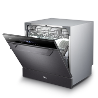 美的(Midea)洗碗机8套洗碗机X3-T智能热风烘干 全自动家用 高温高压消毒