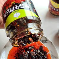 【中华特色】徐州馆好蒜道黑蒜牛肉豆豉2瓶装175g每瓶微辣口味精选云南独头华东