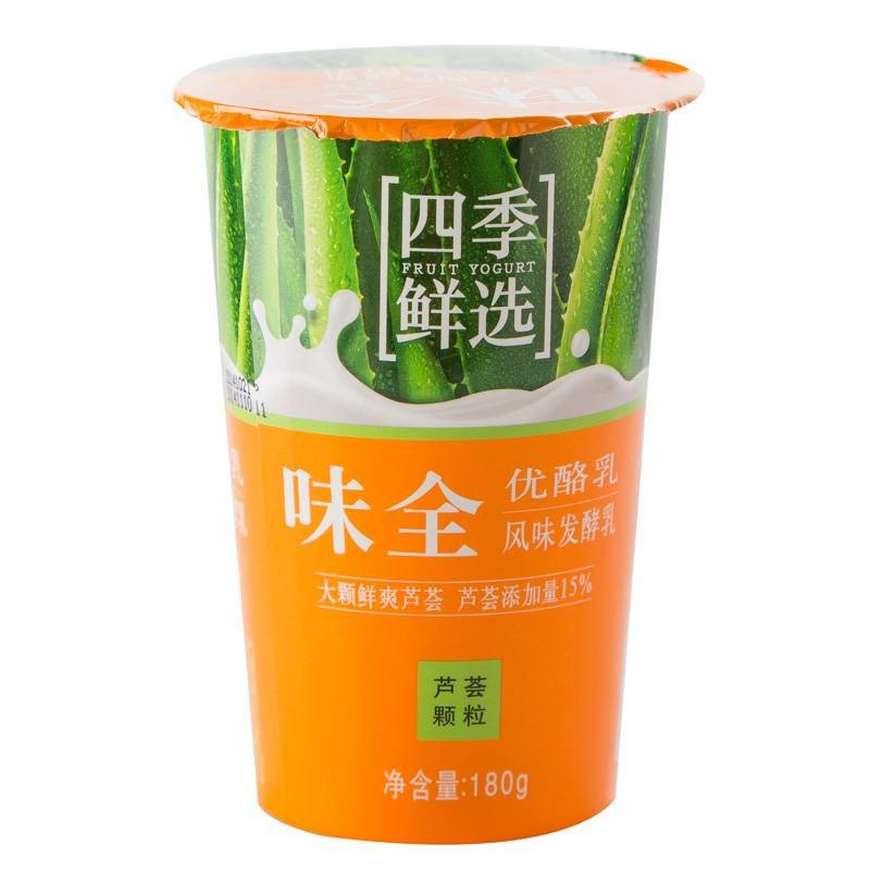 味全优酪乳(芦荟口味)180g