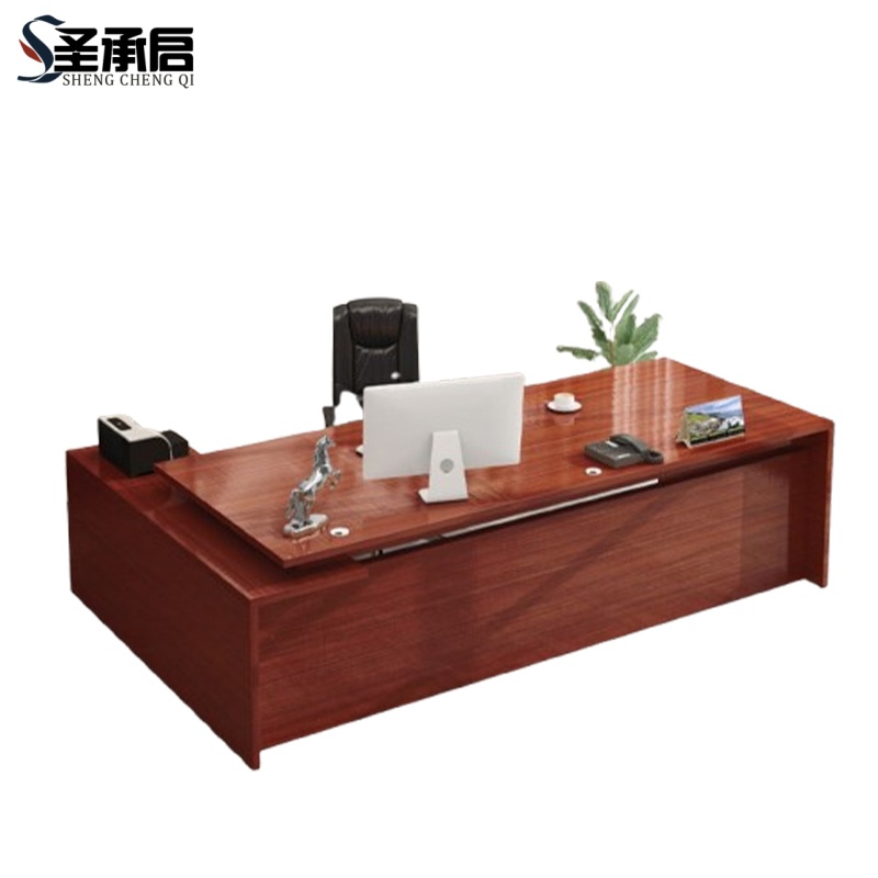 圣承启 经理桌 1.8米张高清大图