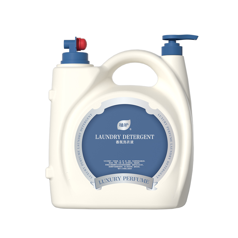 植护甜心奶蓝双头香氛洗衣液 5kg高清大图