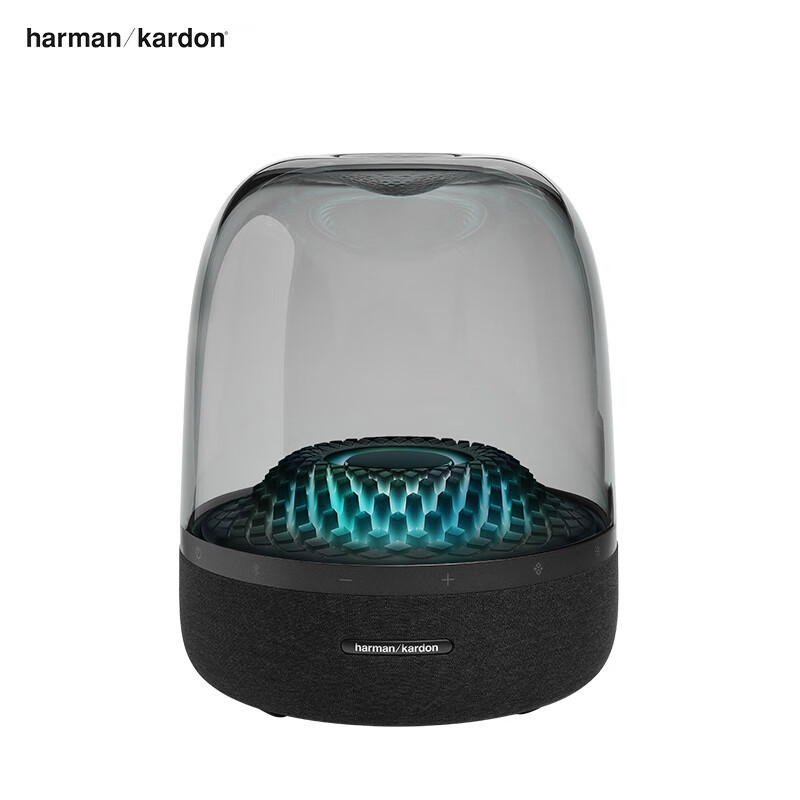 哈曼卡顿(Harman/Kardon)Aura Studio4 音乐琉璃四代4代 360°环绕立体声 菱形氛围灯效 桌面