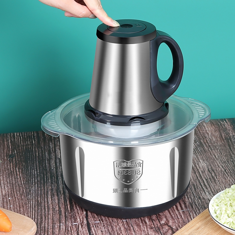 绞肉机多功能家用电动小型全自动时光旧巷大功率肉馅机