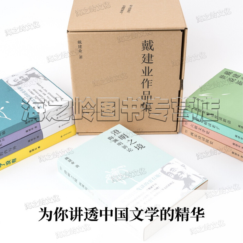 [正版]戴建业作品集9册套装 戴建业精读世说新语 你听懂了没有 两宋诗词简史 六朝文学史 戴建业精读老子 戴老师的书全套高清大图