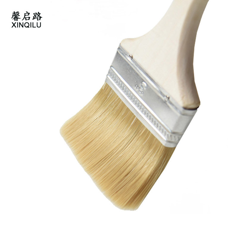 馨启路 油漆刷子 工业软毛刷 加厚毛刷2.5寸 (1个)高清大图