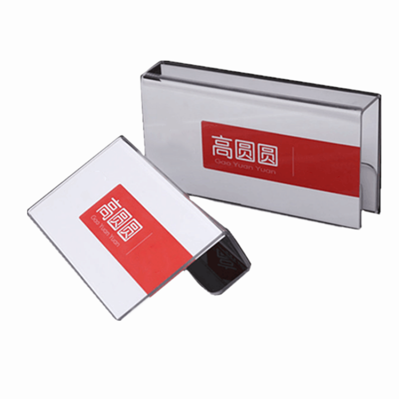 亚克力双面工位座位牌挂式职位牌屏风隔断挂牌200mm*100mm*8mm