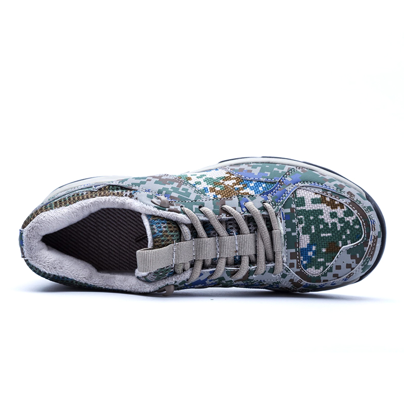 天鸣TM 迷彩加绒作训鞋 防寒鞋 加绒运动鞋 源头工厂 可定制 36-46码 双高清大图