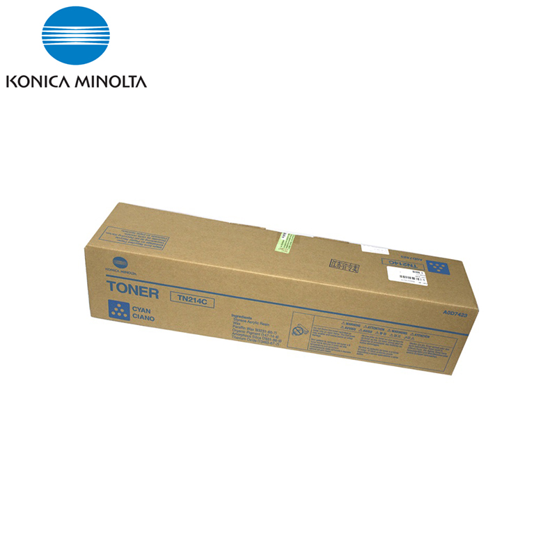 柯尼卡美能达(KONICA MINOLTA) TN214C 青色 墨粉/碳粉 适用机型 C200/C210/C7720高清大图