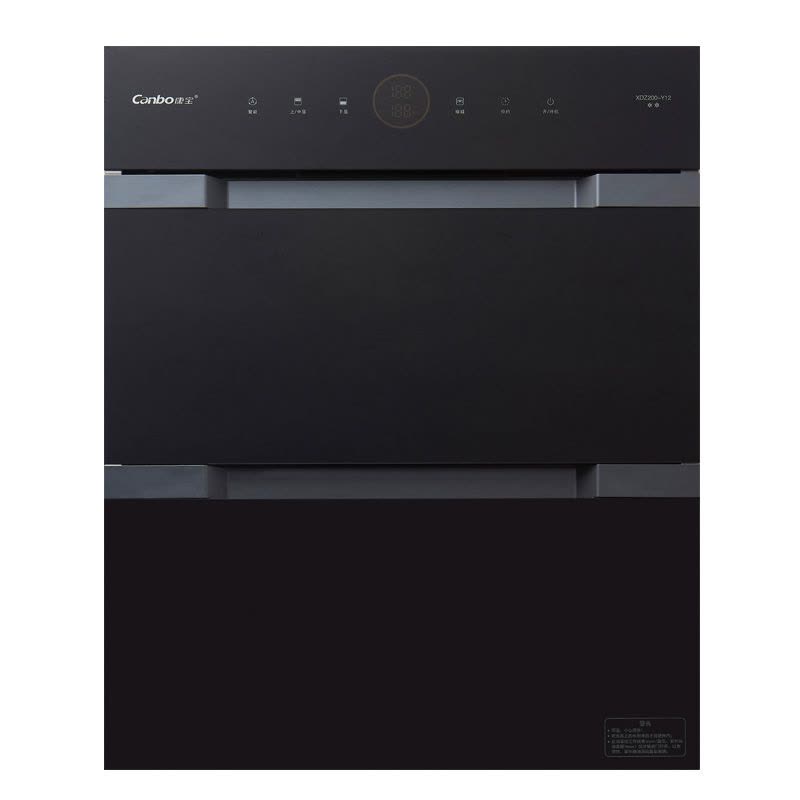 康宝消毒柜 200升极大容量 全嵌半嵌 三门五层 动态消毒提醒 304不锈钢层架 智能AI全自动消毒XDZ200-Y12图片