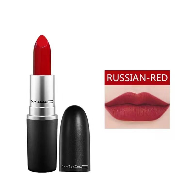 [国内专柜版]魅可(MAC)柔感哑光3G 06# RUSSIAN RED 俄罗斯红 持久显色