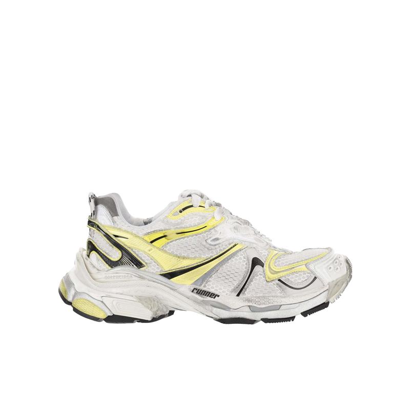 巴黎世家(Balenciaga)男款圆头低帮跑鞋运动休闲鞋面聚氨酯橡胶耐