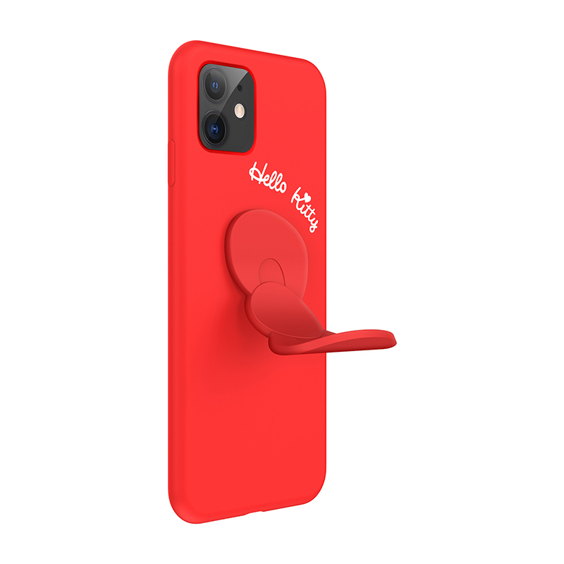 优加 轻舞系列蝴蝶结支架手机壳iPhone系列(颜色随机)