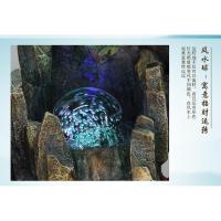 大型假山流水喷泉鱼池装饰品客厅阳台别墅庭院景观水景风水轮摆件L