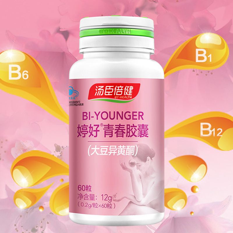 婷好青春胶囊 XC1427 大豆异黄酮女士雌性激素延缓衰老 0.2g*60粒/瓶（单位：瓶）