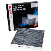 博世(BOSCH)双效防PM2.5活性炭空调滤清器0986AF4265(雅阁/思域思铂睿歌诗图奥德赛CR-V/哈弗H6)