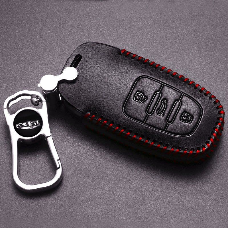 上山豹2018款奥迪新A4L钥匙包 A6L Q5 Q3 Q7 A3 A1 A7 A8L钥匙套真皮钥匙壳扣图片