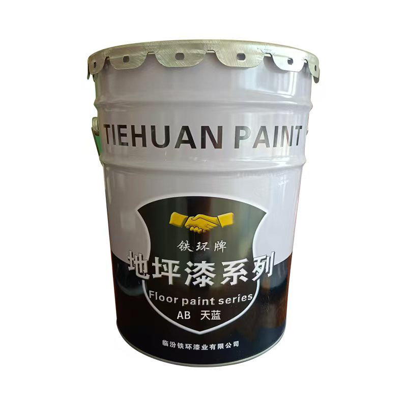 铁环 天蓝环氧地坪漆 AB 30kg/组高清大图