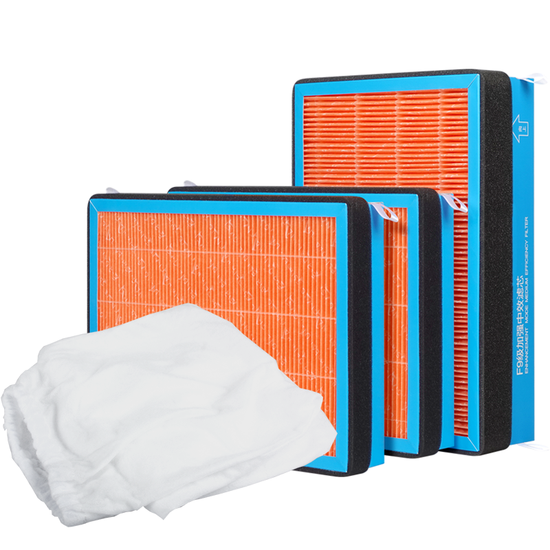 适配AIRBURG空气堡滤芯新风过滤网[ZEN-300][抗菌]一套4片高清大图