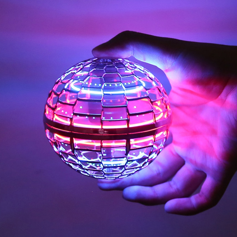 魔术球飞行指尖陀螺手指回旋反重力古达黑科技儿童玩具男孩