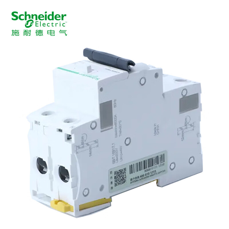 施耐德 漏电保护小型断路器 iC65N Vigi+iC65-ELE C40A 2P
