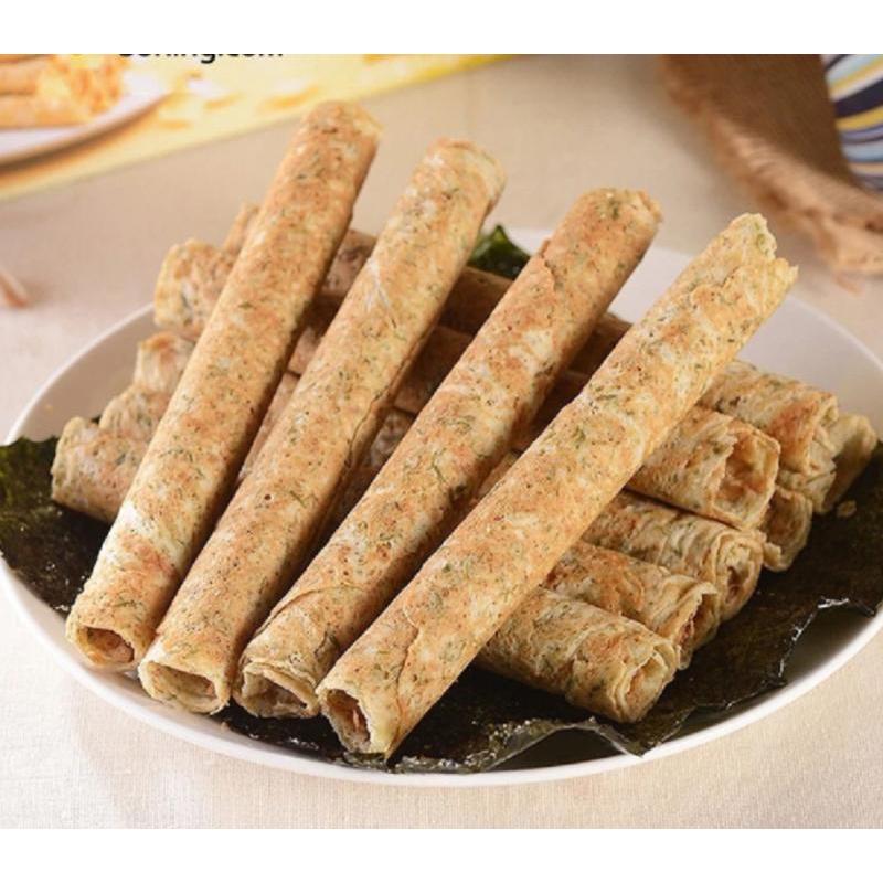 波力 海苔卷108g盒海苔蛋卷 酥蛋卷 零食 饼干 糕点 怀旧休闲办公室零食