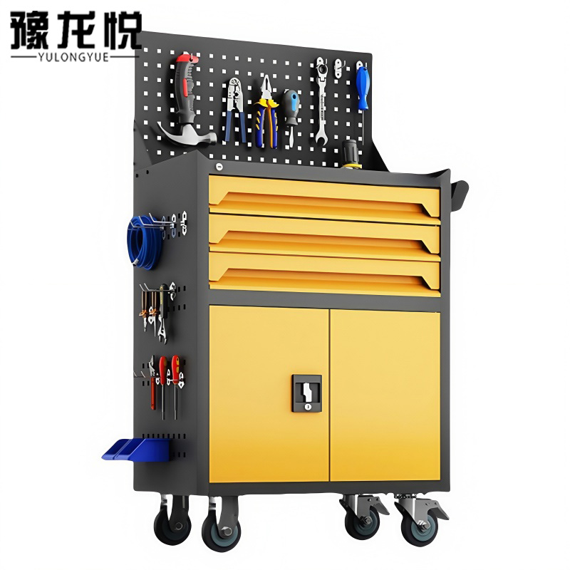 豫龙悦工具车 工具车三抽可移动670*400*1280mm台