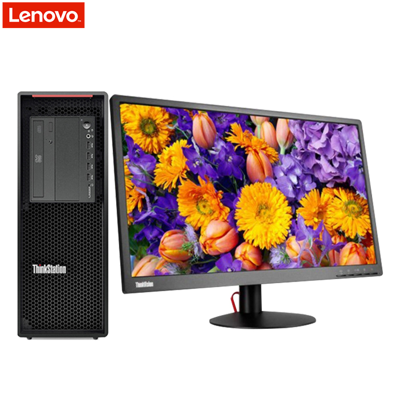 联想(ThinkStation)P520图形工作站 23.8英寸显示器(W-2123 32GB 1TB+256G固态 4G独显 RAMBO W10)
