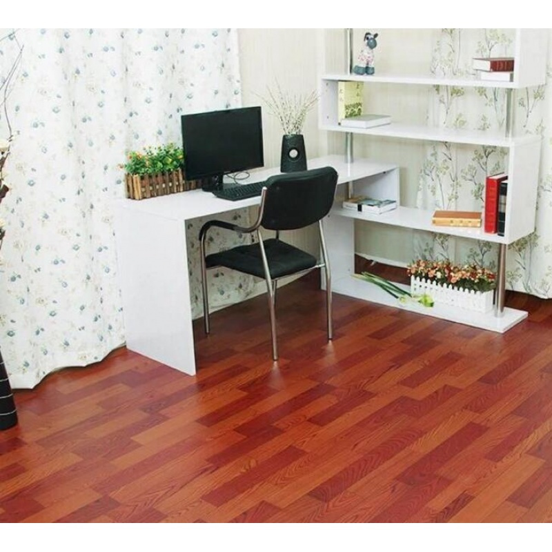 纯白色灰色红色塑胶地板革地板耐磨工程革商用家用PVC实心塑料壹德壹