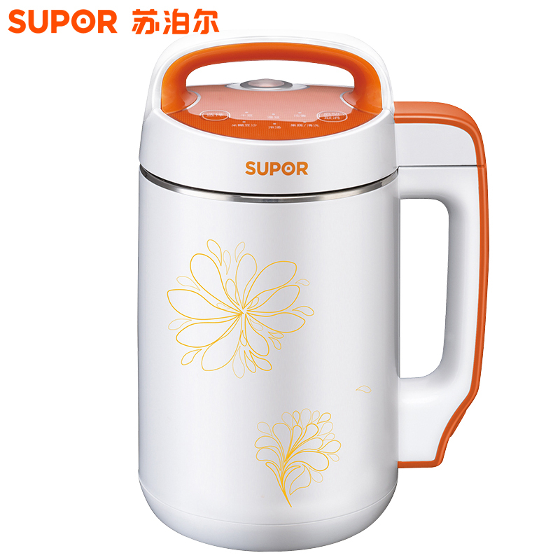 苏泊尔(SUPOR) DJ12B-Y90E豆浆机多功能全自动免滤榨汁豆将机