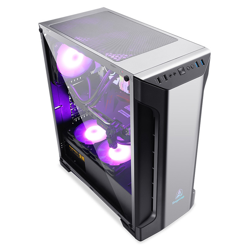 攀升 AMD 锐龙R7 3700X/RX5700 8G台式电脑主机 高配吃鸡主机 电竞游戏主机 组装机