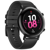 华为(HUAWEI)华为手表WATCH GT2 运动款 (42mm) 幻夜黑 麒麟芯片强劲续航蓝牙通话运动智能手表商务男女士通用手表