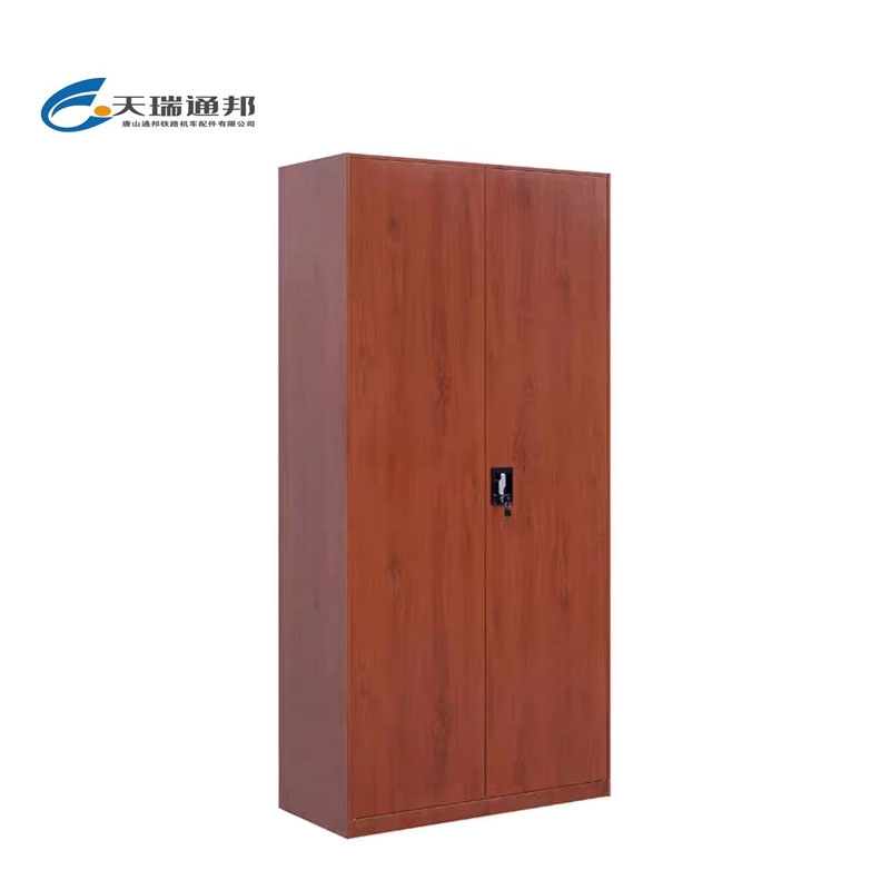 天瑞通邦 钢制套色更衣柜/文件柜 组 对开红木纹900*400*1850mm/组