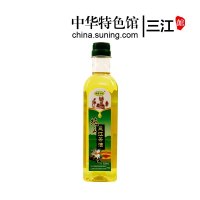 广西三江特产 高山茶油侗美仙池牌茶油500ml/ 瓶 2瓶礼盒装 48小时内发货