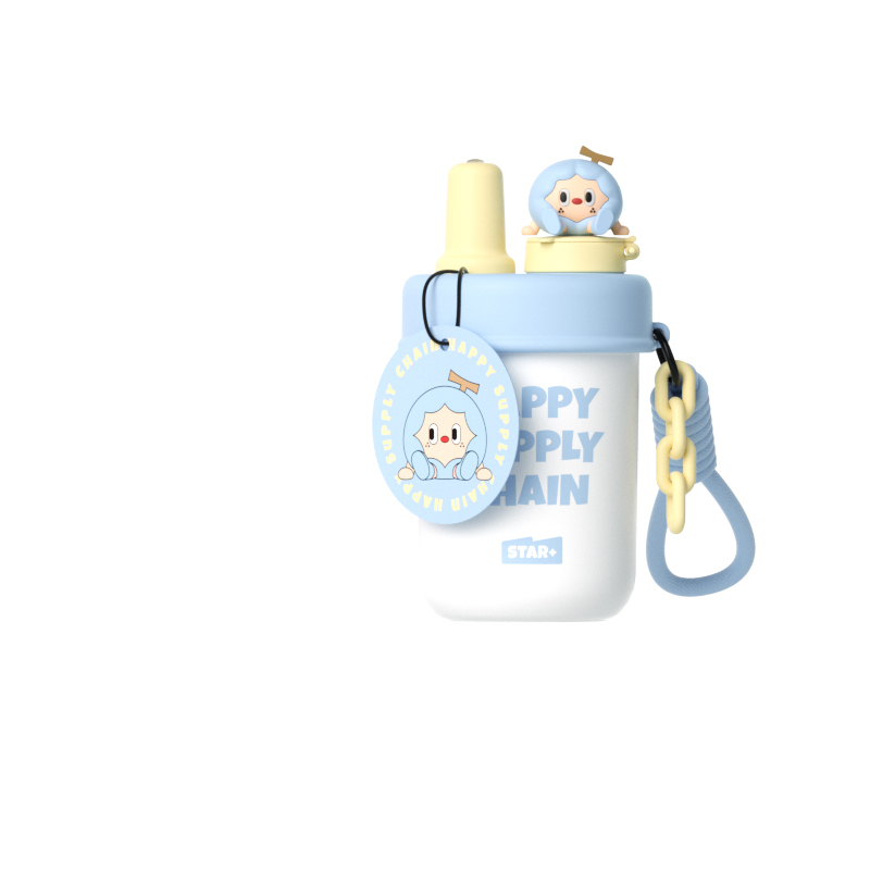 世大家 水果派对花茶杯420ml泰椰蓝(蓝色)高清大图