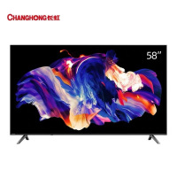 新品长虹32/43/50/55/65/75寸 4K超薄wifi超清智能语音网络高清平板 [4K智能网络]58寸 官方标配