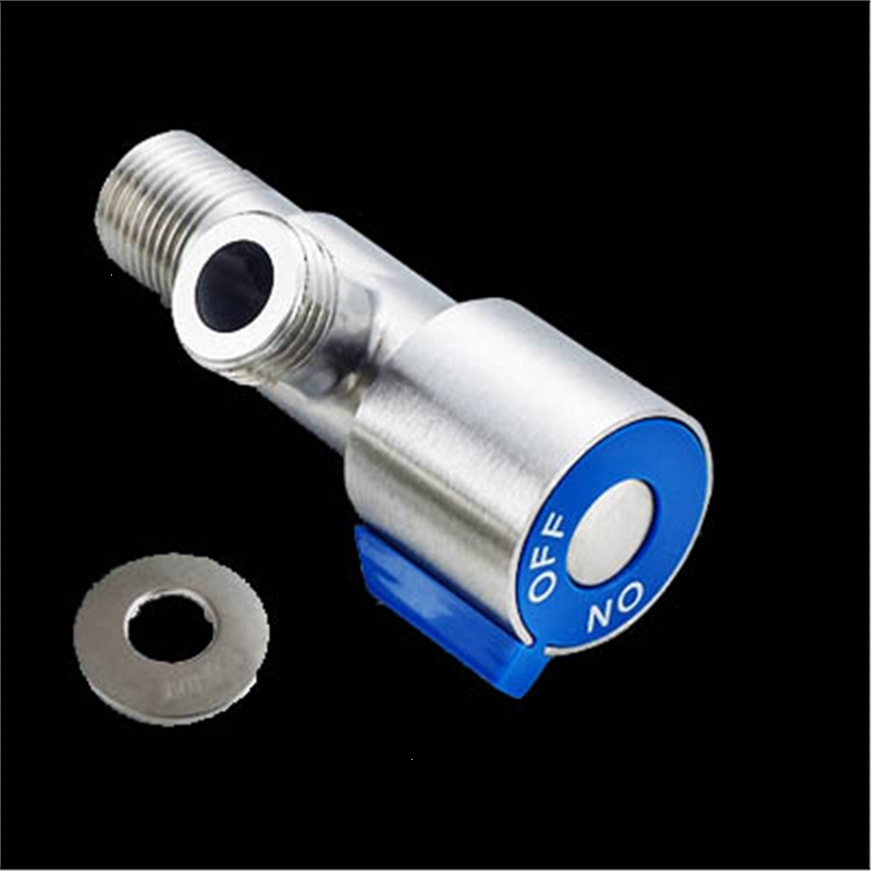 角阀三角阀门开关水家用马桶热水器进水冷一进二出加长