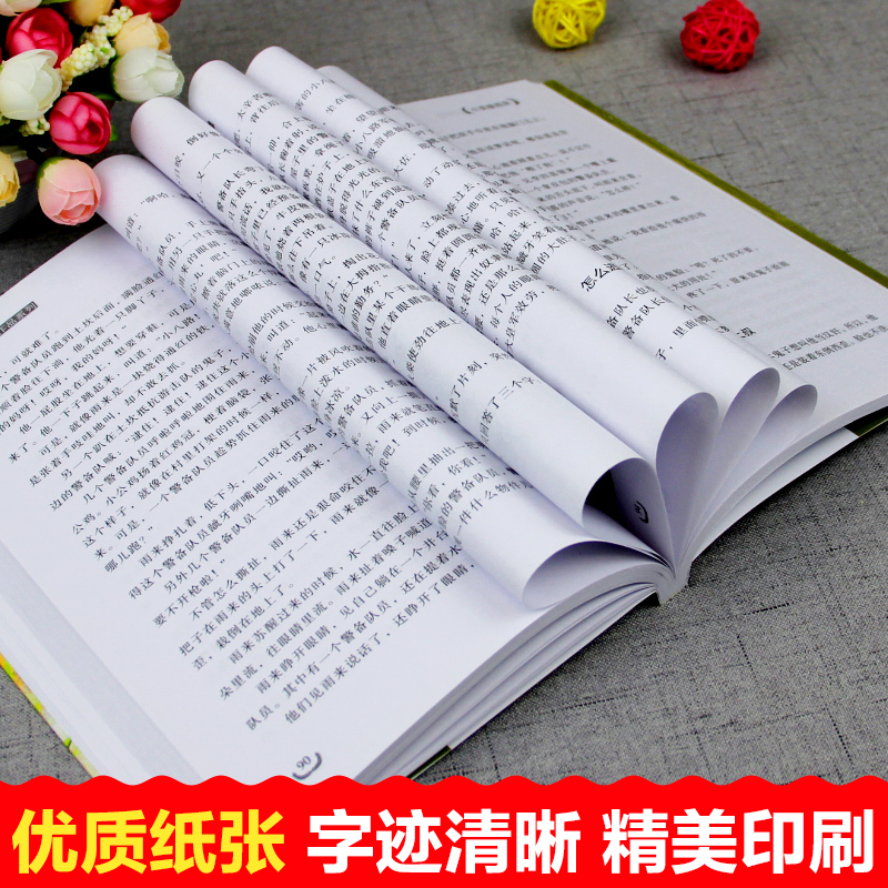 爬天都峰 [正版]小英雄雨来四年级全套爱的教育童年六年级上册必读的课外书高尔基原著名家经典阅读书籍青少年7-15岁中小学