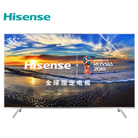 海信(Hisense)LED55EC680US 55英寸金属纤薄4K超高清 HDR 智慧语音 丰富影视教育资源 平板电视